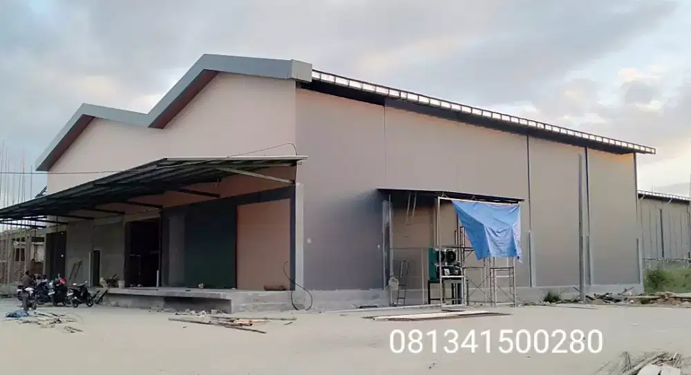 Gudang baru di sewakan dan di jual