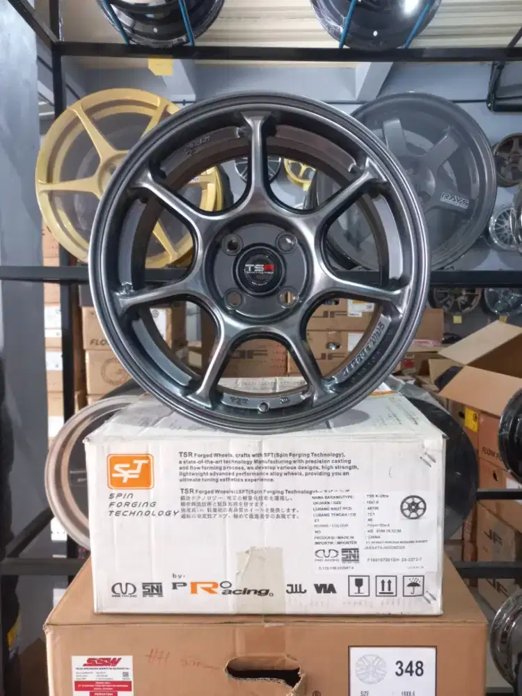 Velg tsr r15 4x100 lbr7 et40