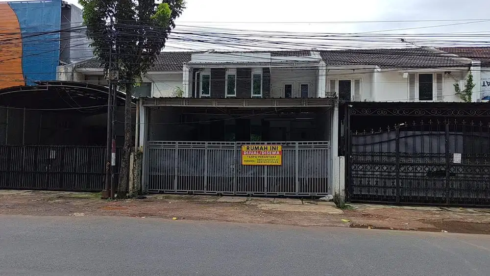 RUMAH/KANTOR DEPAN STASIUN PASAR MINGGU BARU
