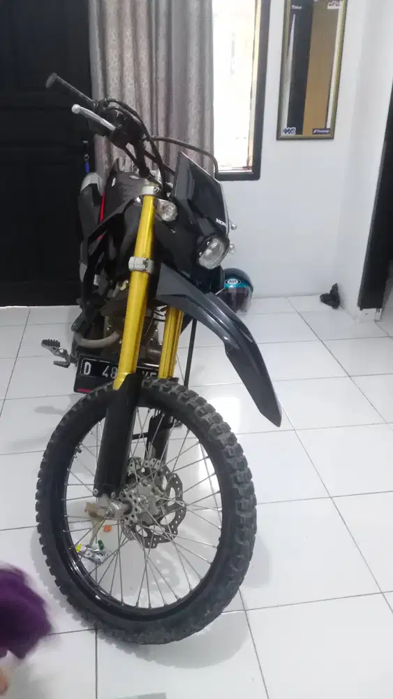 Jual honda crf 150l 2021 surat kumplit tangan pertama