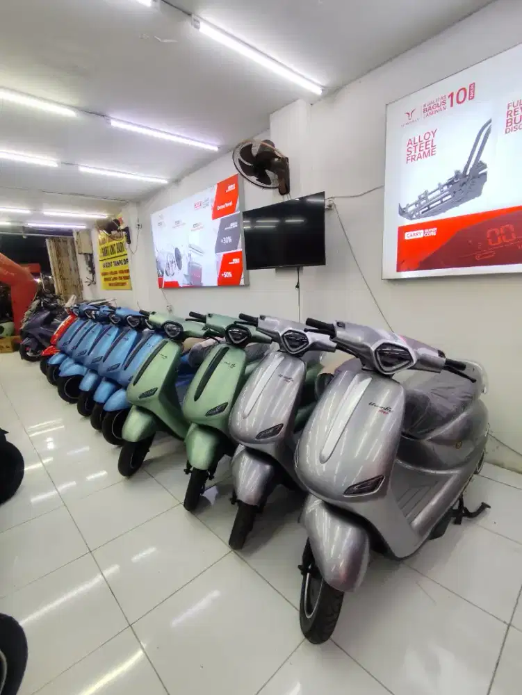 NEW MODEL STOK TERBATAS!! SEPEDA LISTRIK UWINFLY T78C BATTRY LITHIUM