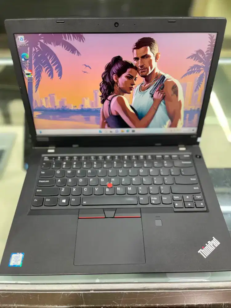 Lenovo ThinkPad L480 Laptop Core i5 Gen 8 RAM 8GB SSD 256GB layar 14