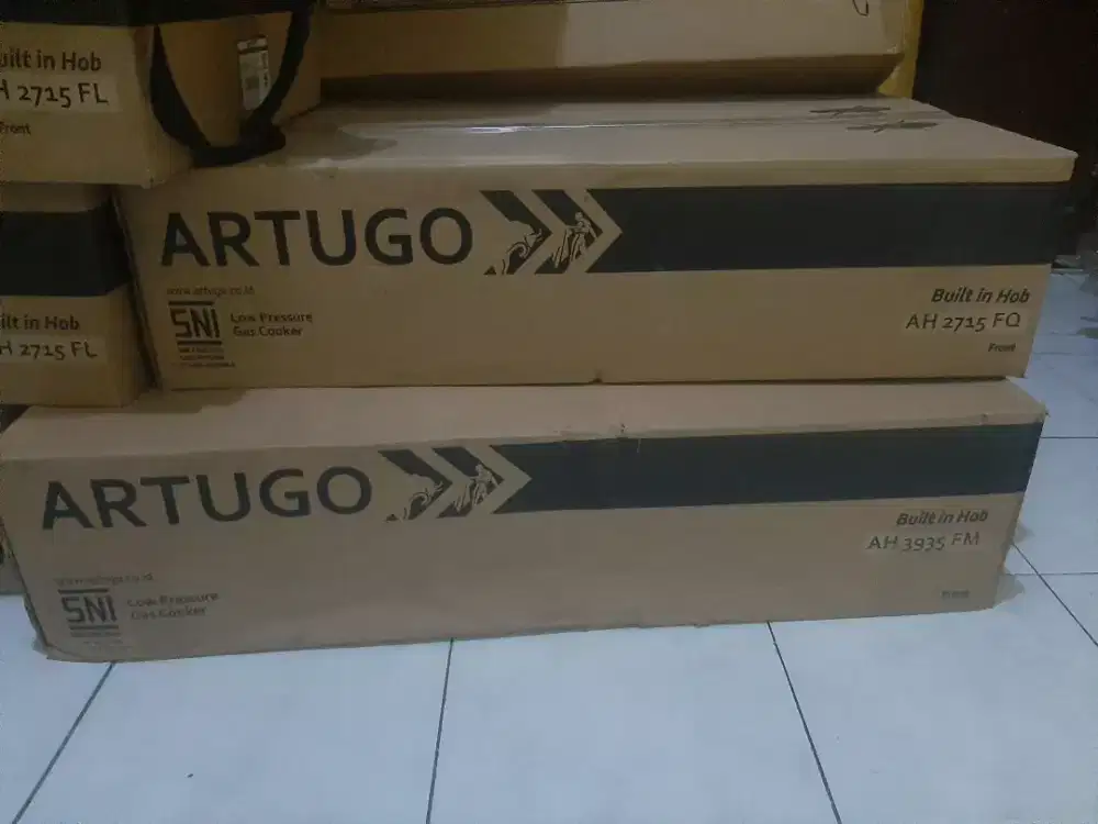 Kompor tanam masih baru