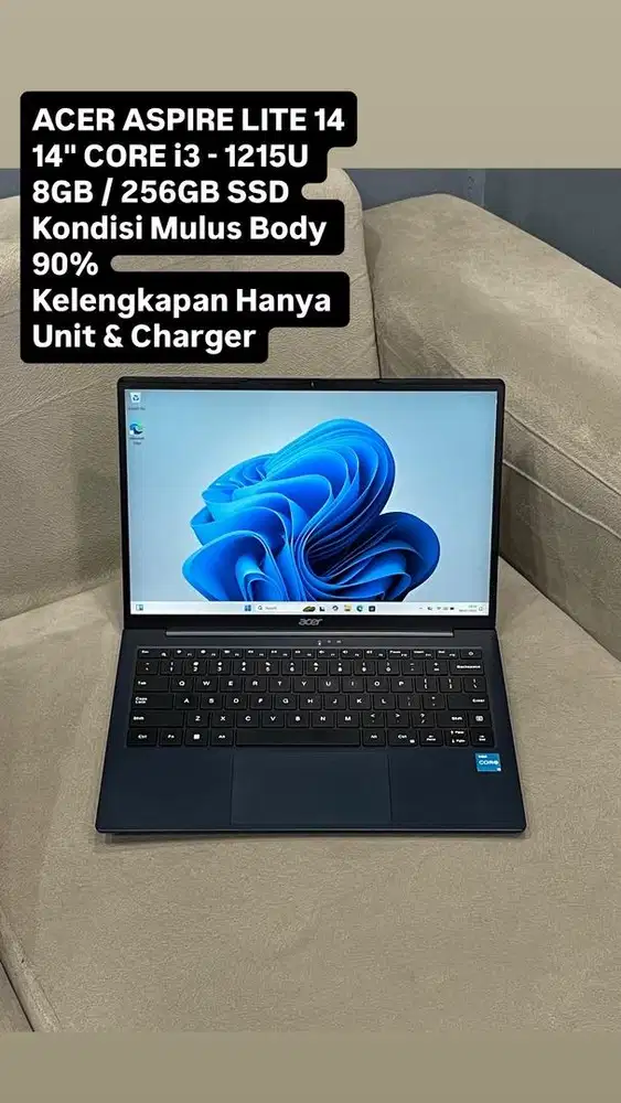 ACER ASPIRE LITE 14  14 CORE i3 - 1215U 8GB / 256GB SSD