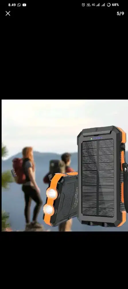 Powerbank solar viverr bisa nego jual cepat