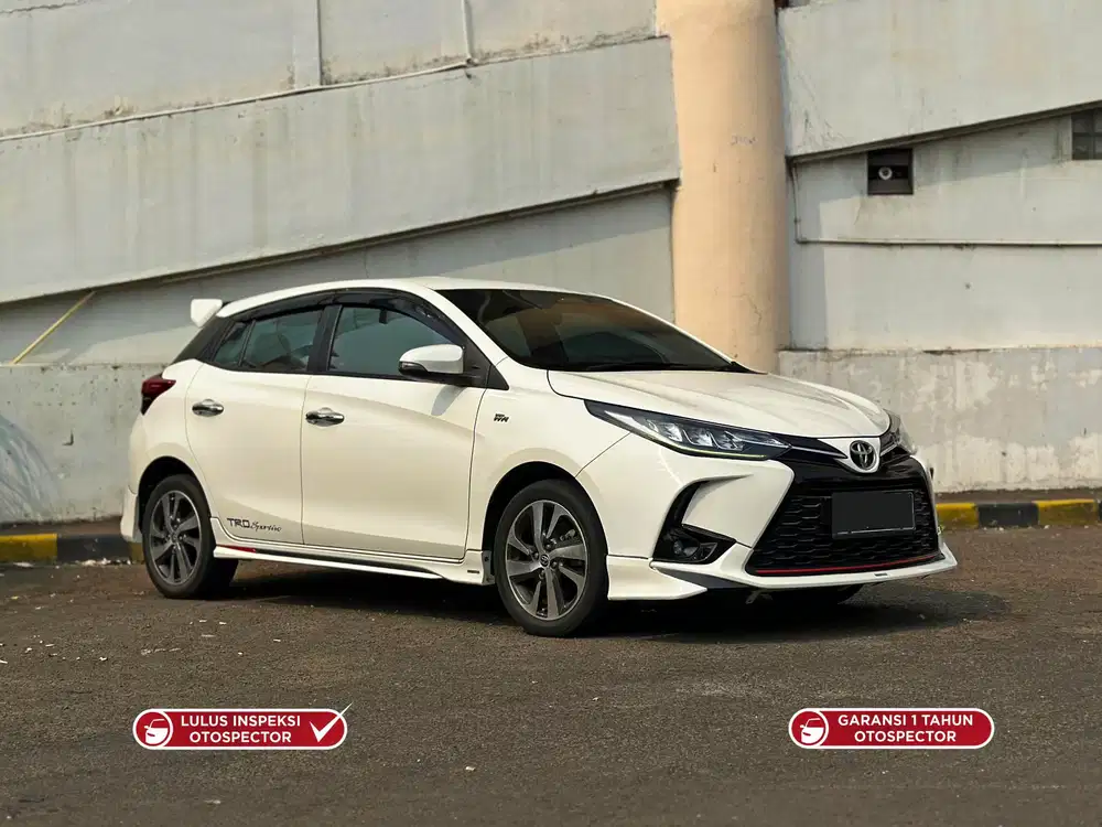 KM 39 Dp minim Yaris TRD 2021 AT matic sportivo toyota sdr GR putih