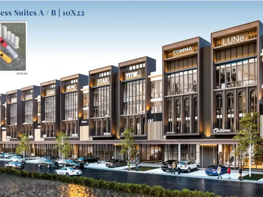 Ruko Mini Gedung Gading Business Park Uku 10X15 Scbd Kawasan Kelapa Gading 5 Lantai