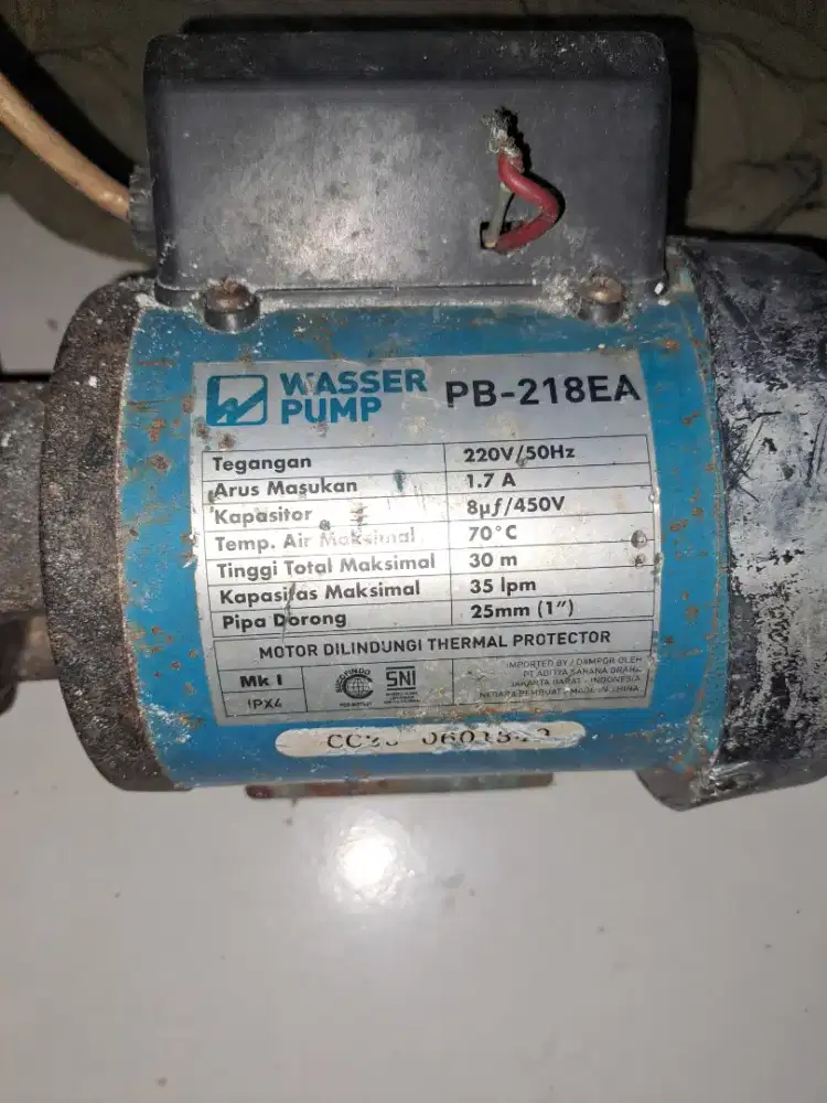 Mesin pompa air wasser