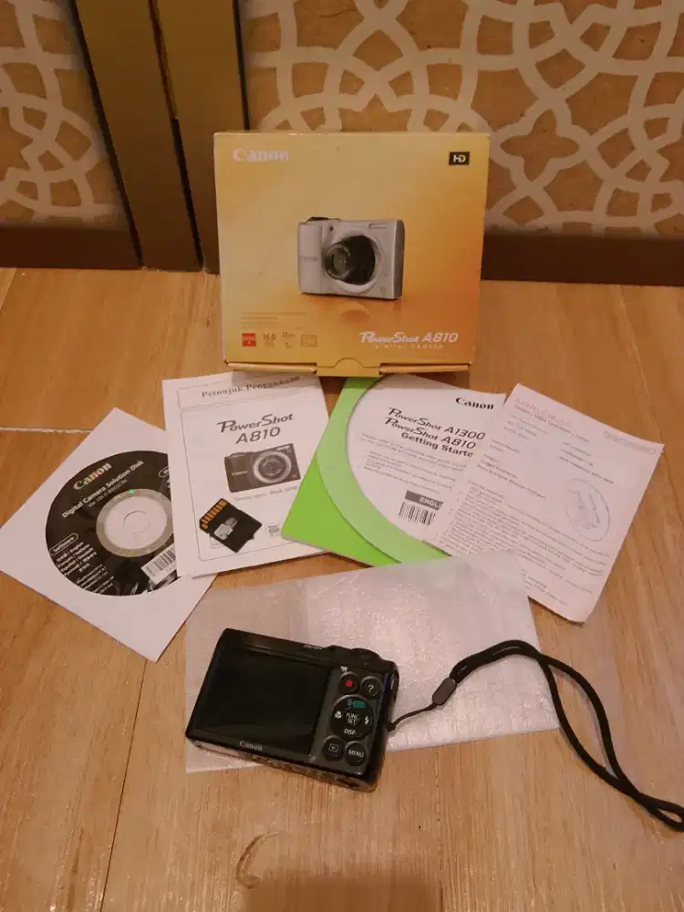 Kamera Canon powershot A810 warna hitam