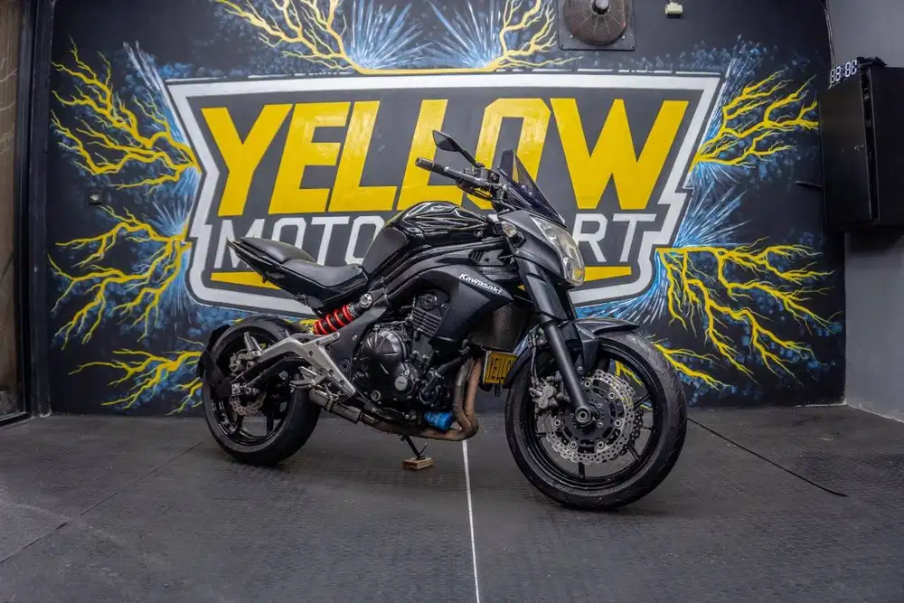 [YMS] KAWASAKI ER6N 2012 BLACK HITAM NAKED BIKE 650 CC