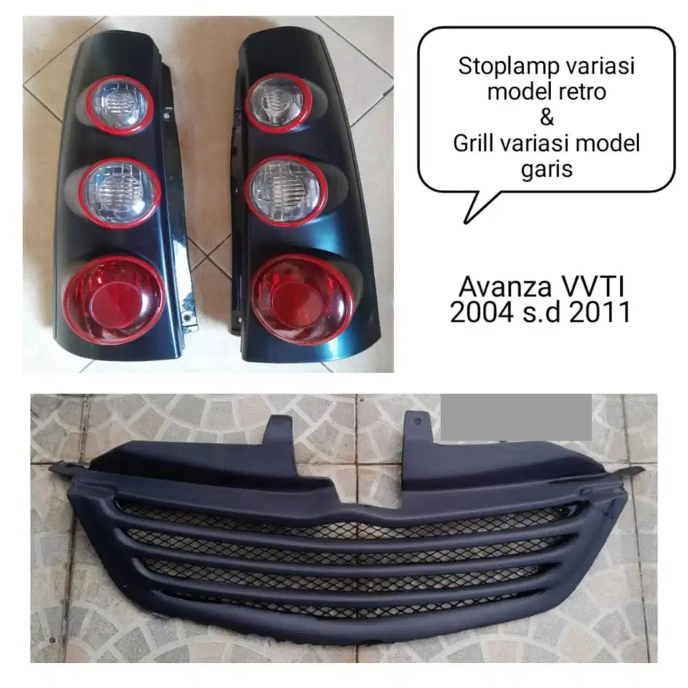 Paket Variasi Ex Avanza vvti
