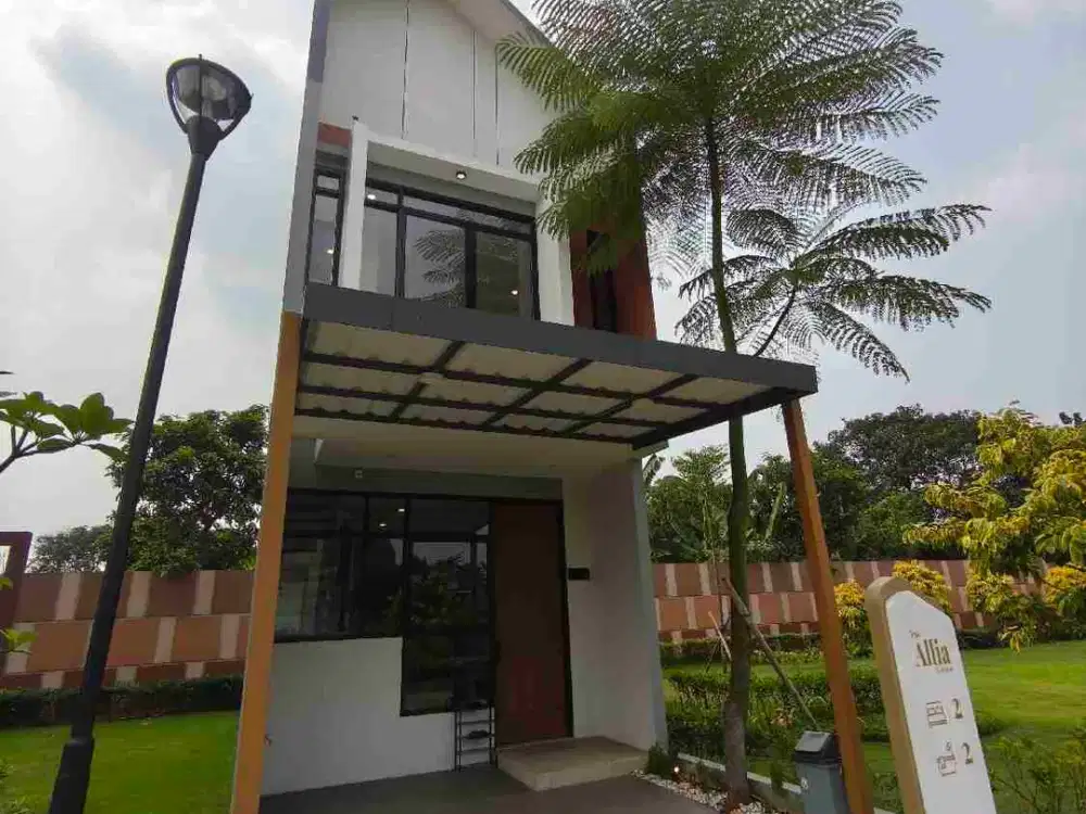 Rumah Baru 2 Lantai Harga terjangkau dekat Tol cibubur