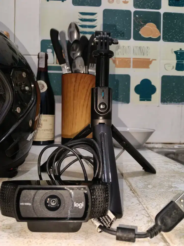 Webcam LOGITECH C920e seri bisnis bonus tripod no minus