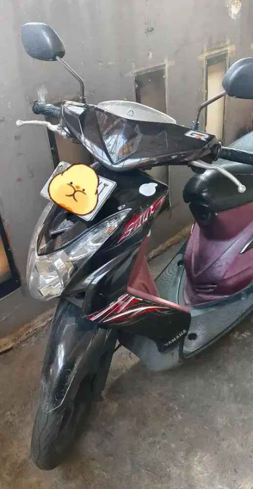 Yamaha Mio Soul 115 CC Black [2011] — Surat Lengkap, Mesin Rawatan!