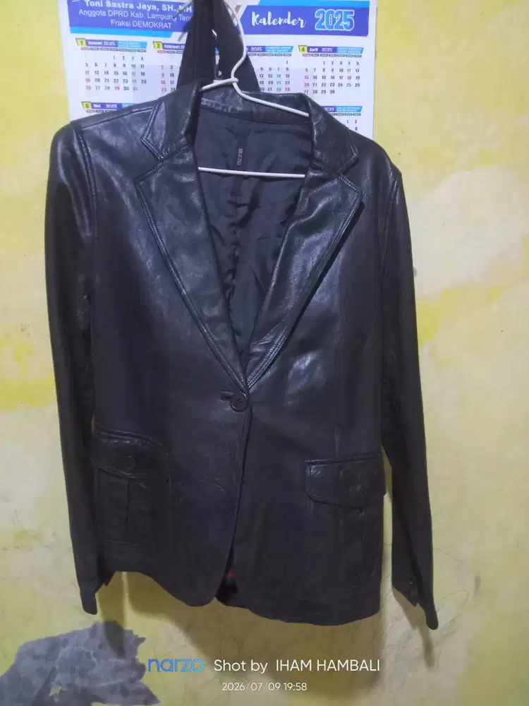 Jaket kulit.merk RB.S.TILL