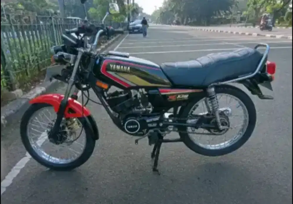 RX KING cobra.motor rawatan. Pajak hidup plat panjang