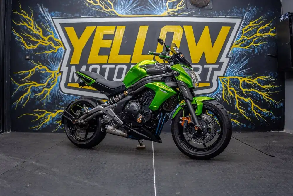 [YMS] KAWASAKI NINJA ER6N 650CC HIJAU NON ABS MULUS