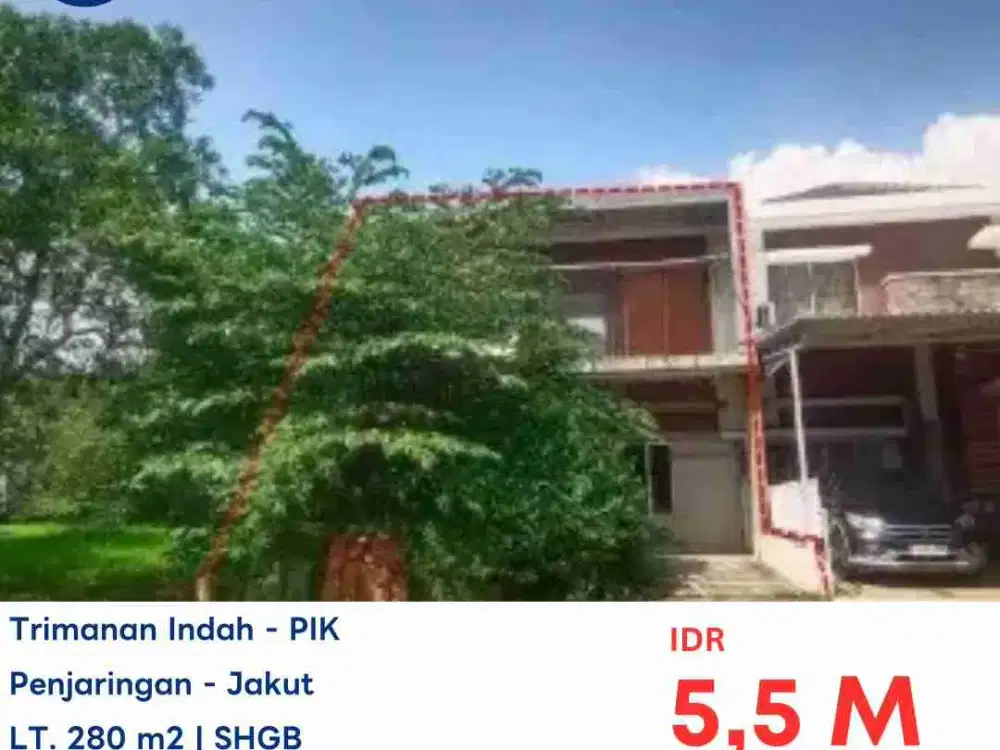 DIJUAL RUMAH DI TANMARAN INDAH PIK JAKARTA UTARA