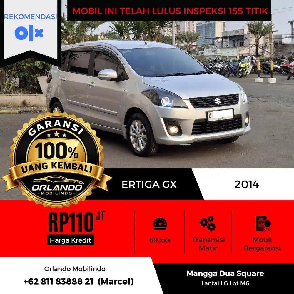 KM 79RB | SUZUKI ERTIGA GX MATIC 2014/2015