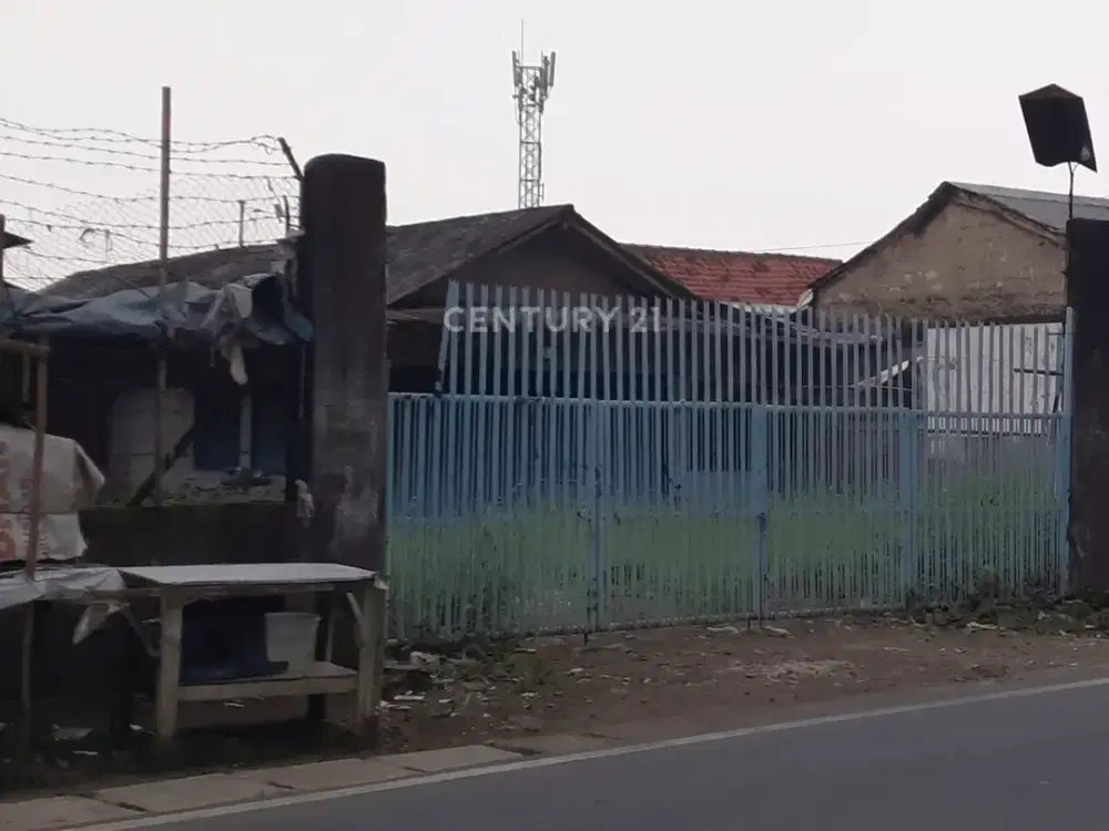 Dijual Kavling Tanah Bangunan Bekas Toko Material
