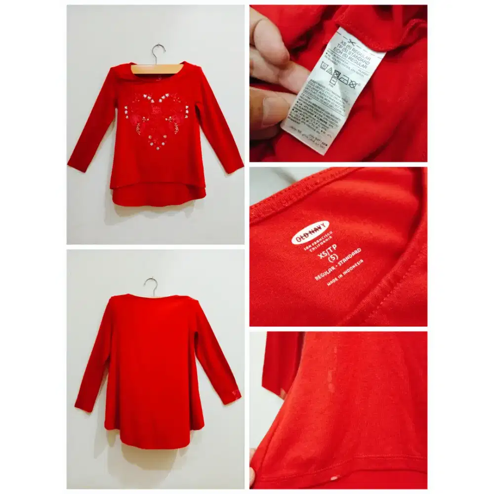 Baju Anak 5Th Old Navy Original