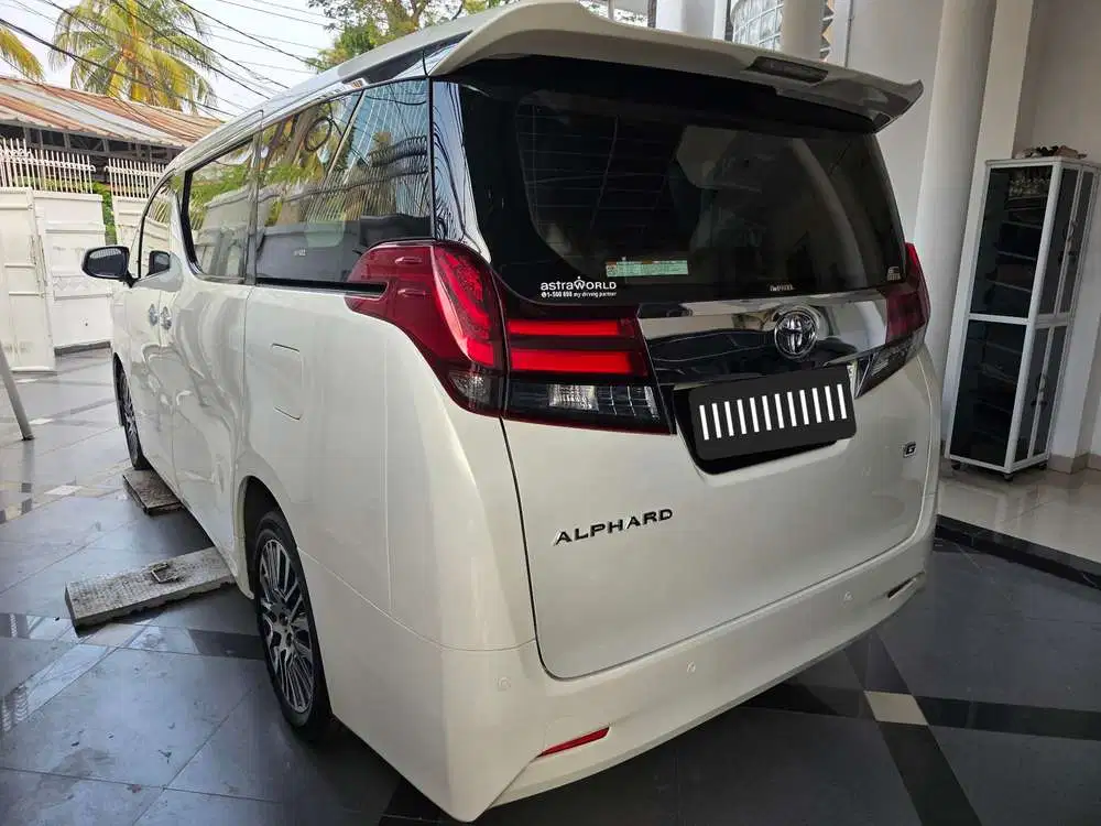 Toyota Alphard G 2017 nik16 Bensin