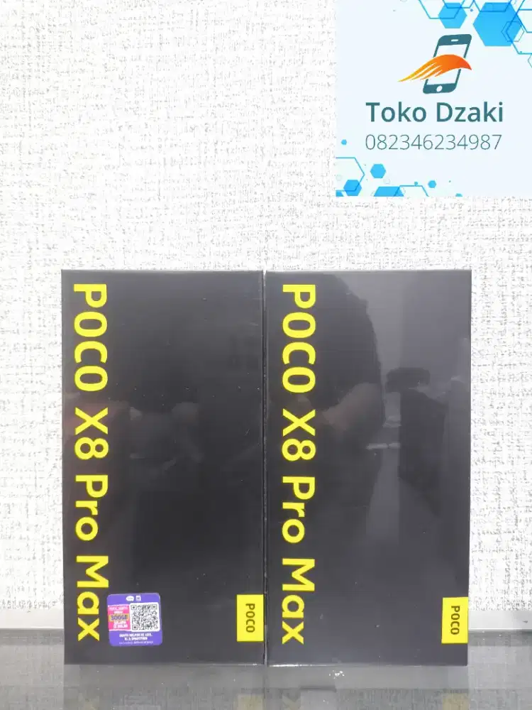 Poco X8 Pro Max 5G 12/256 Garansi Resmi Xiaomi Baru Dan Segel