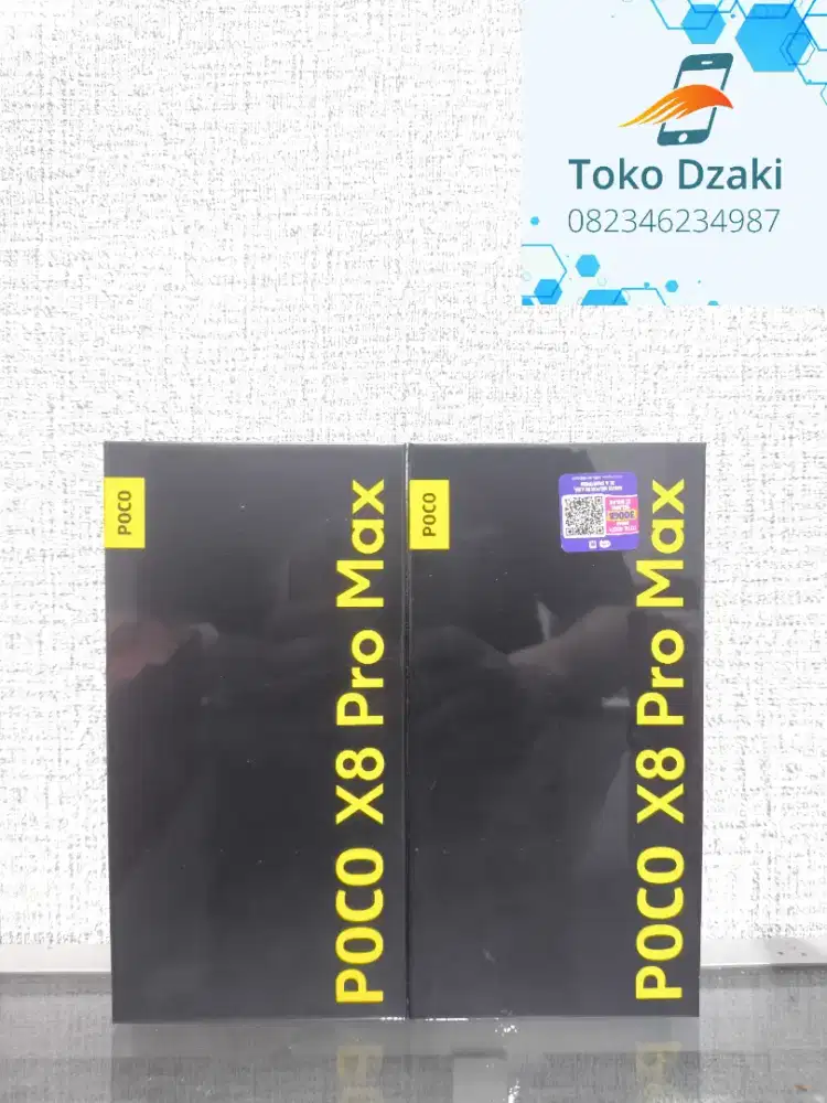 Poco X8 Pro Max 5G 12/512GB Garansi Resmi Xiaomi Baru Dan Segel