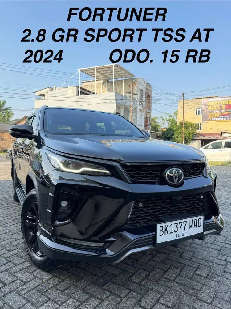 [ODO 15RB] Toyota Fortuner 2.8 VRZ TSS GR AERO PACKAGE 4x2 AT 2024