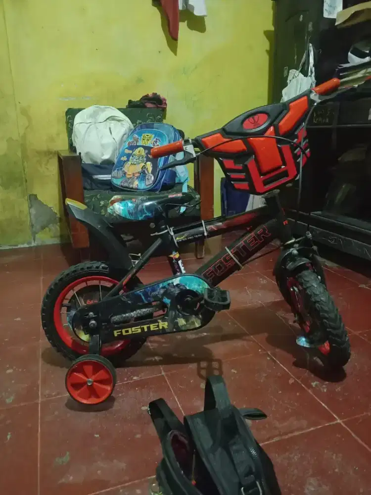 Sepeda anak ukuran 12 cm