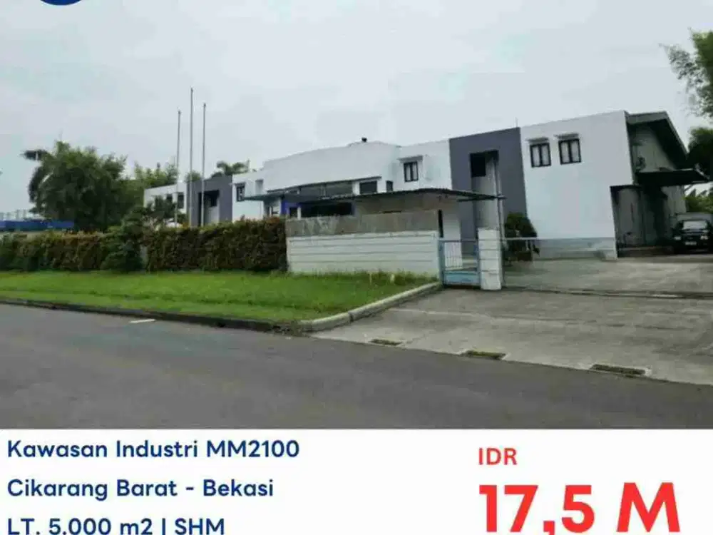 LELANG PABRIK DIKAWASAN INDUSTRI MM2100