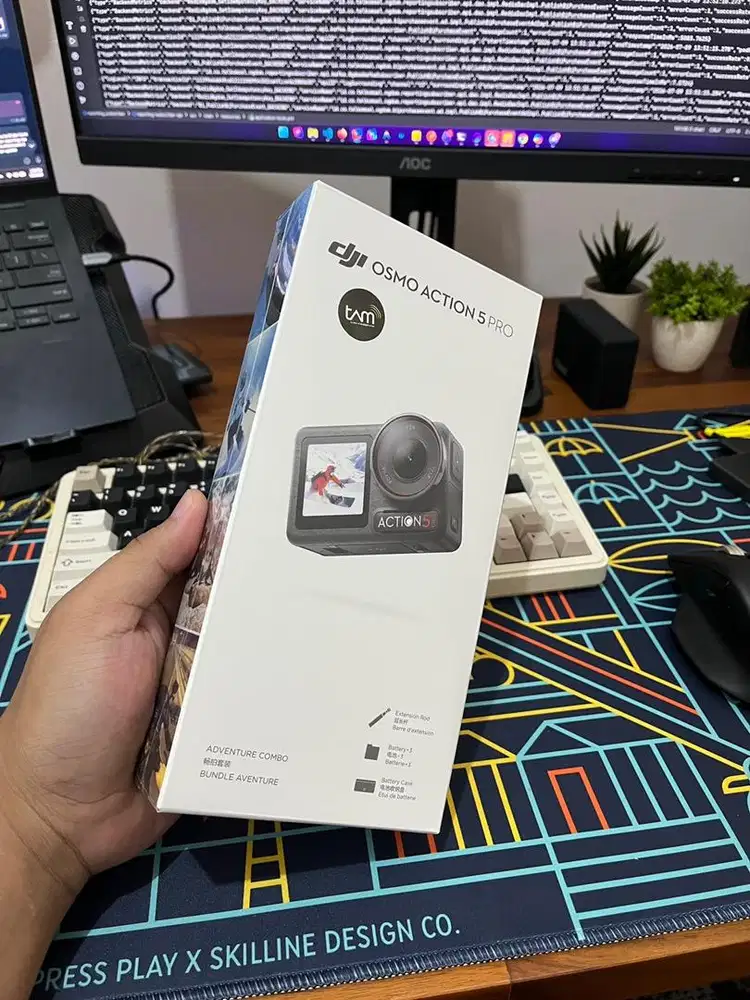 DJI Osmo Action 5 Pro - Adventure Combo Segel Resmi
