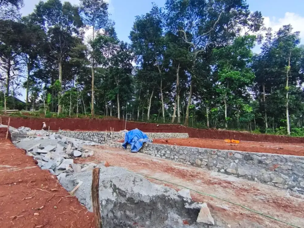 Tanah murah di seputar UNNES hanya 3 menitan bisa ditempo free  pondasi