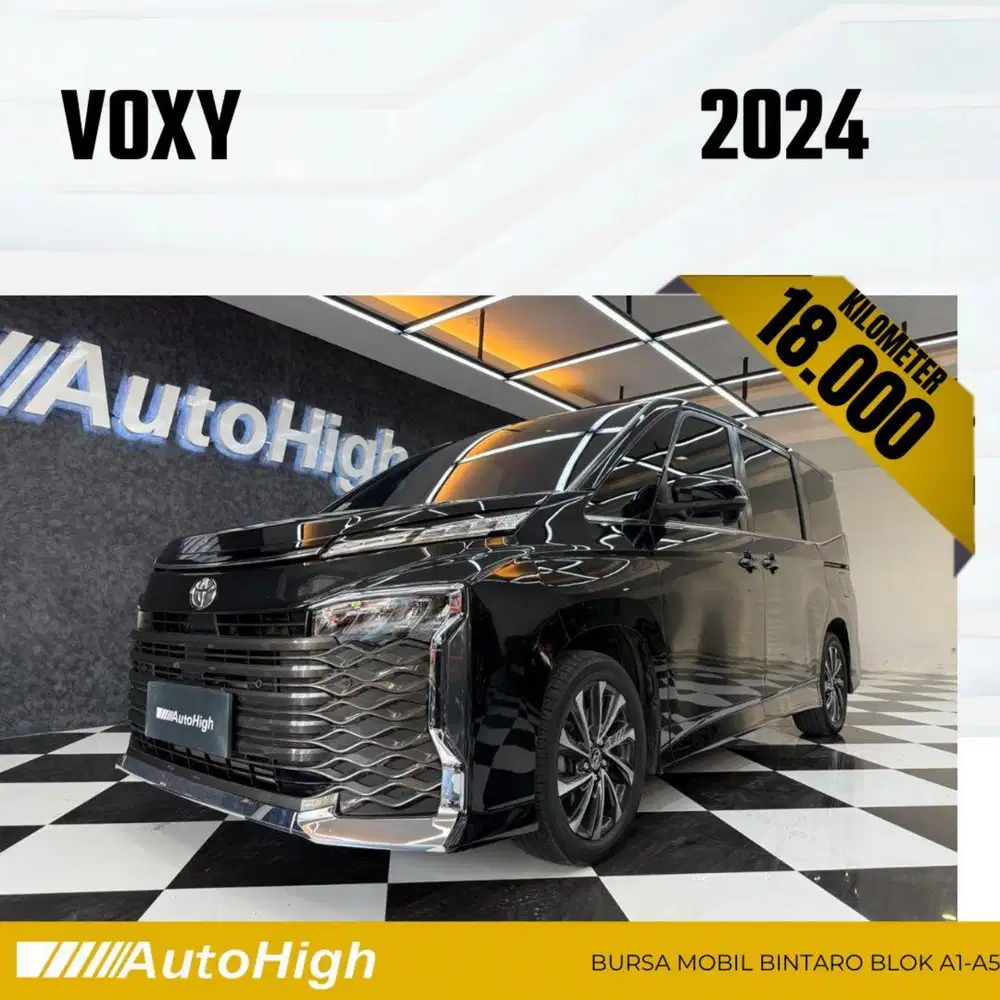 DP10% [Km18.000] Voxy 2024 Black Reg 2023 #AUTOHIGH