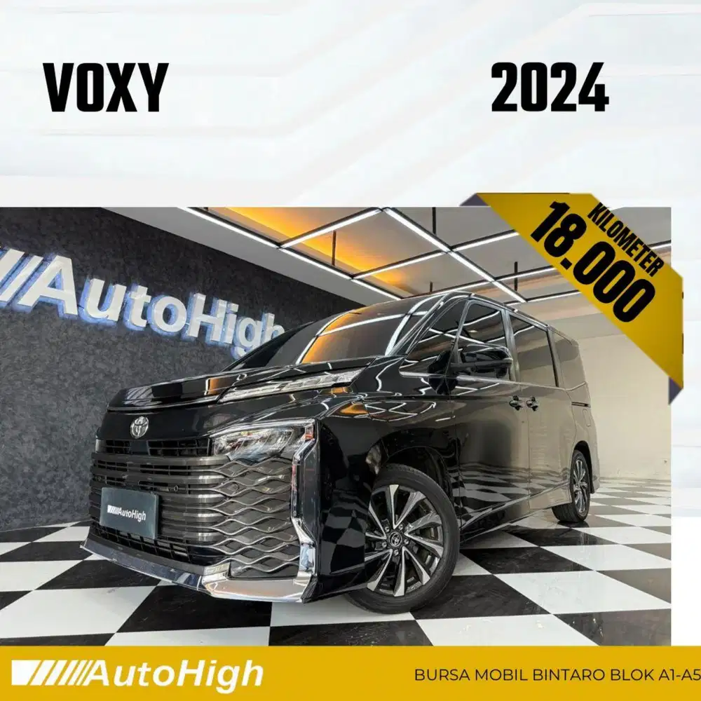 DP10% [Km18.000] Voxy 2024 Black Reg 2025 #AUTOHIGH