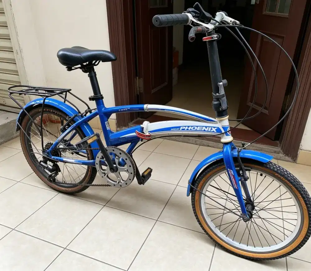 Sepeda lipat uk20 bekas