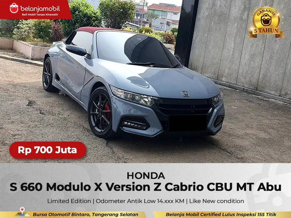 [LIMITED EDITION] Honda S660 S 660 Modulo X Version Z Cabrio 2021/2022