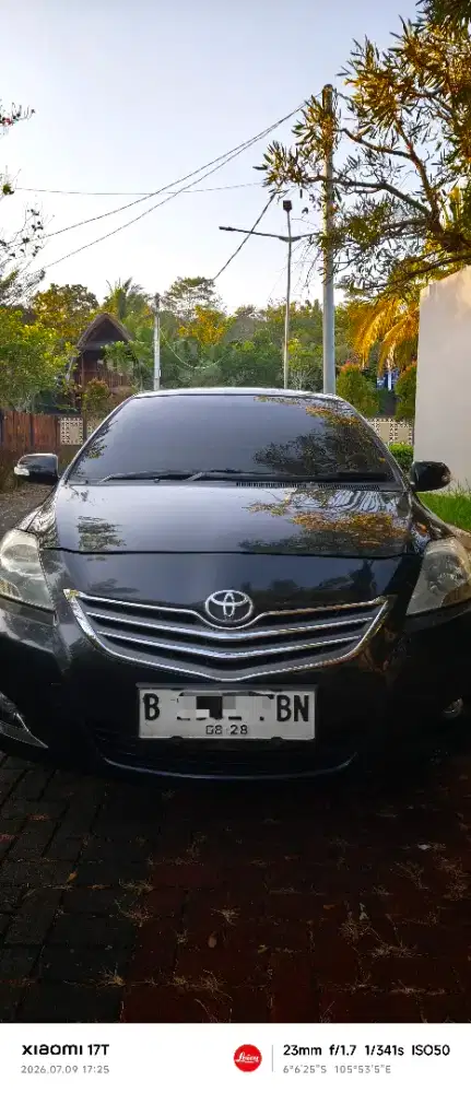 Toyota Vios G Manual 2012