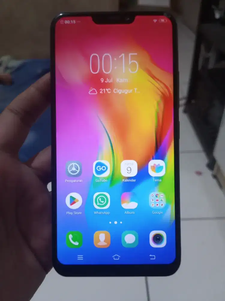 Vivo Y81 4G ram 3gb layar 6.2 inchi tt/barter