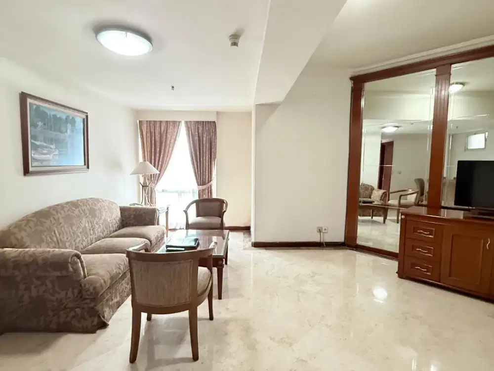Disewakan Puri Casablanca 1+1 Bedrooms dekat Kota Kasablanka Mall Jakarta