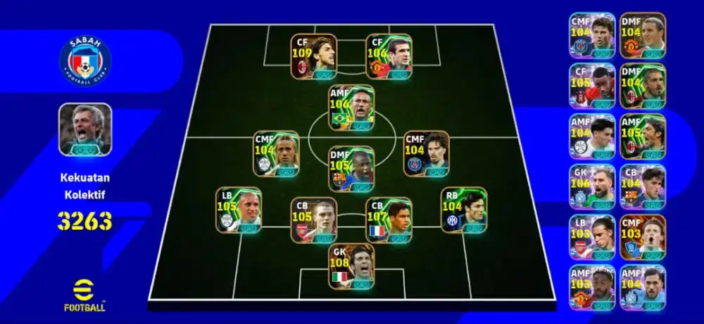 AKUN EFOOTBALL MOBILE