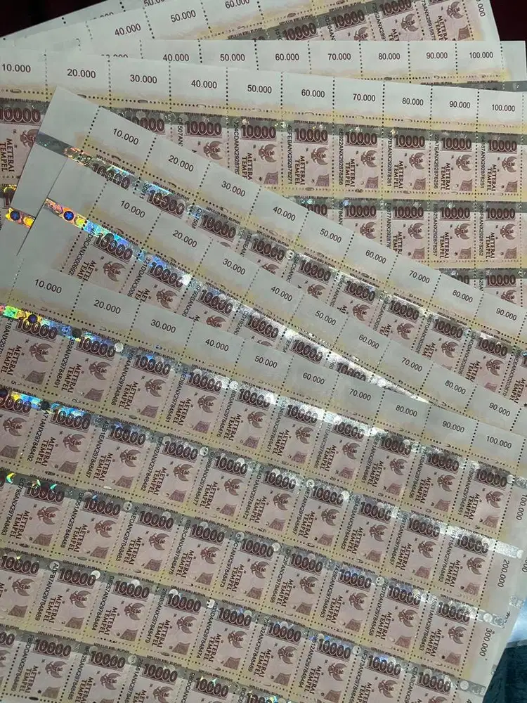 Materai 10000 (dijual9k)