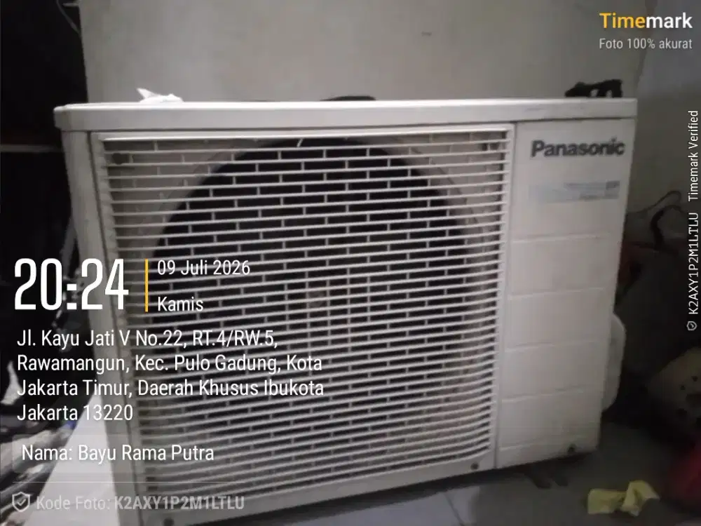 Jual outdoor AC panasonic 1pk