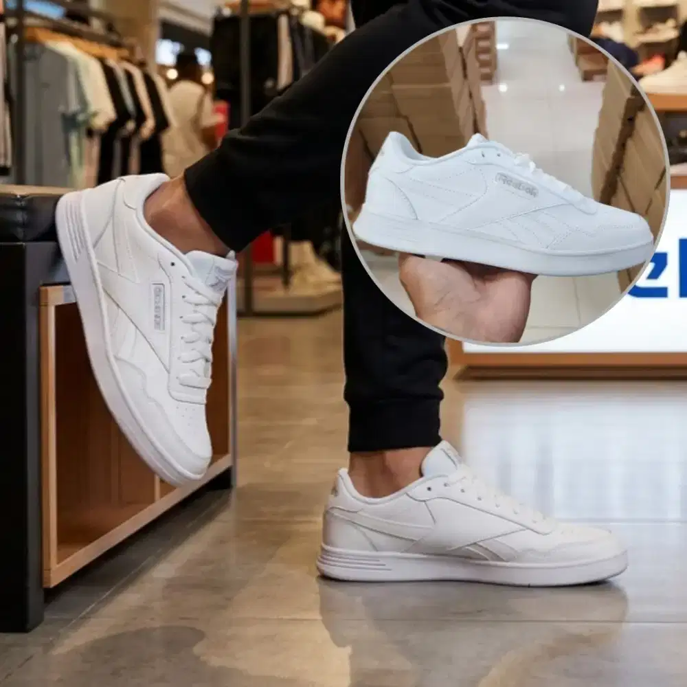 Sepatu Reebok ORIGINAL COURT ADVANCE Unisex White