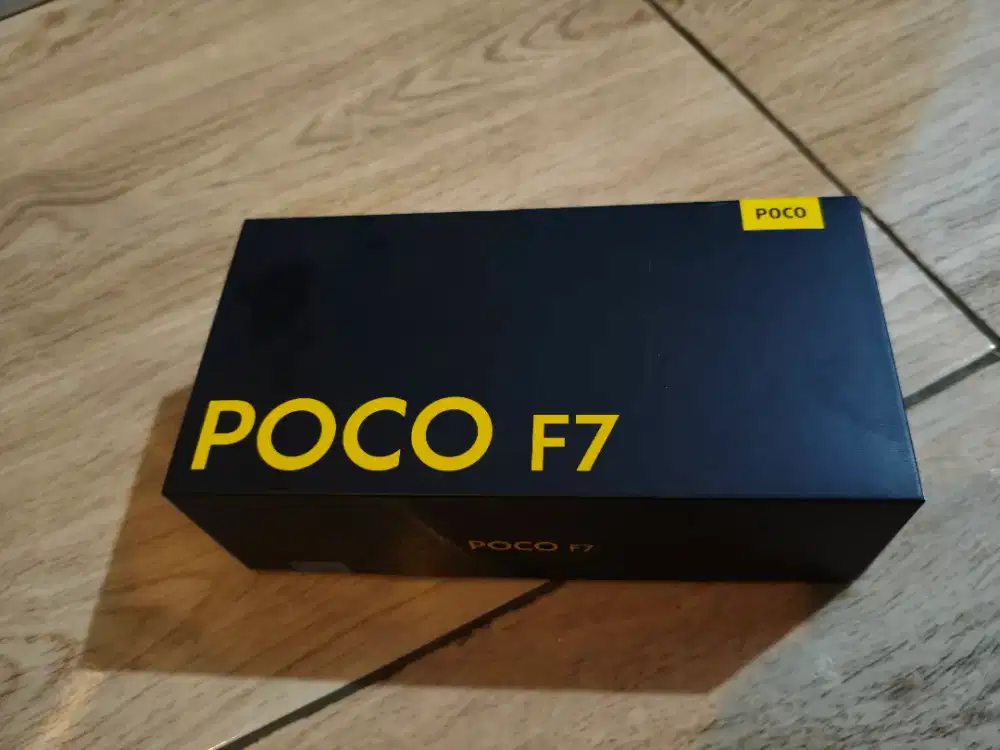 Poco F7 12/512 bekas warna hitam