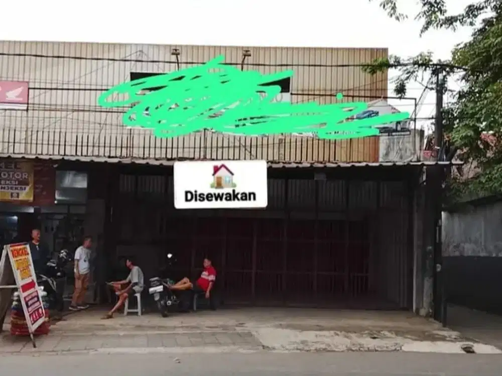 DISEWAKAN GUDANG DI PINGGIR JALAN PERJUANGAN BEKASI UTARA