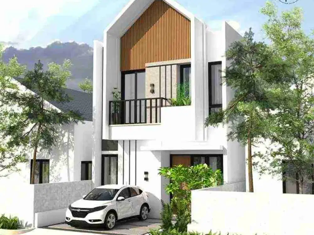 rumah 2 lantai di komplek maharaja depok luas 104m