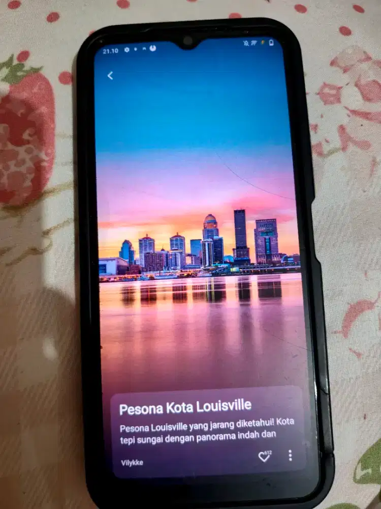 Hp Vivo Y21 bekas second