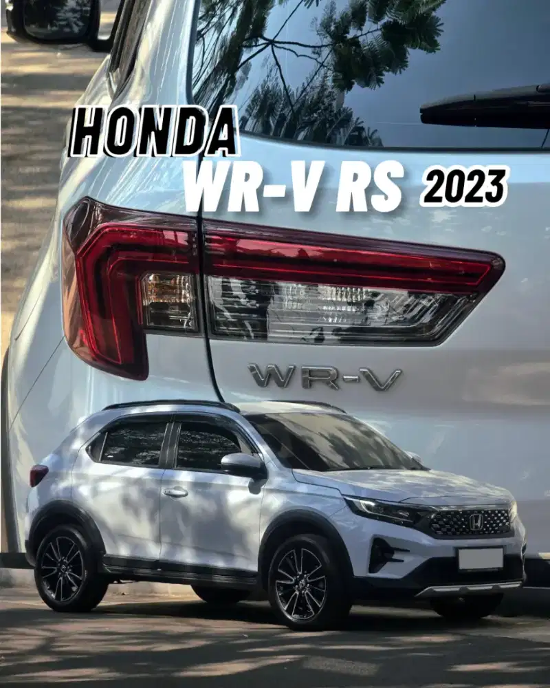 Honda WRV RS CVT 2023 Putih Kondisi Sangat PRIMA Siap PAKAI