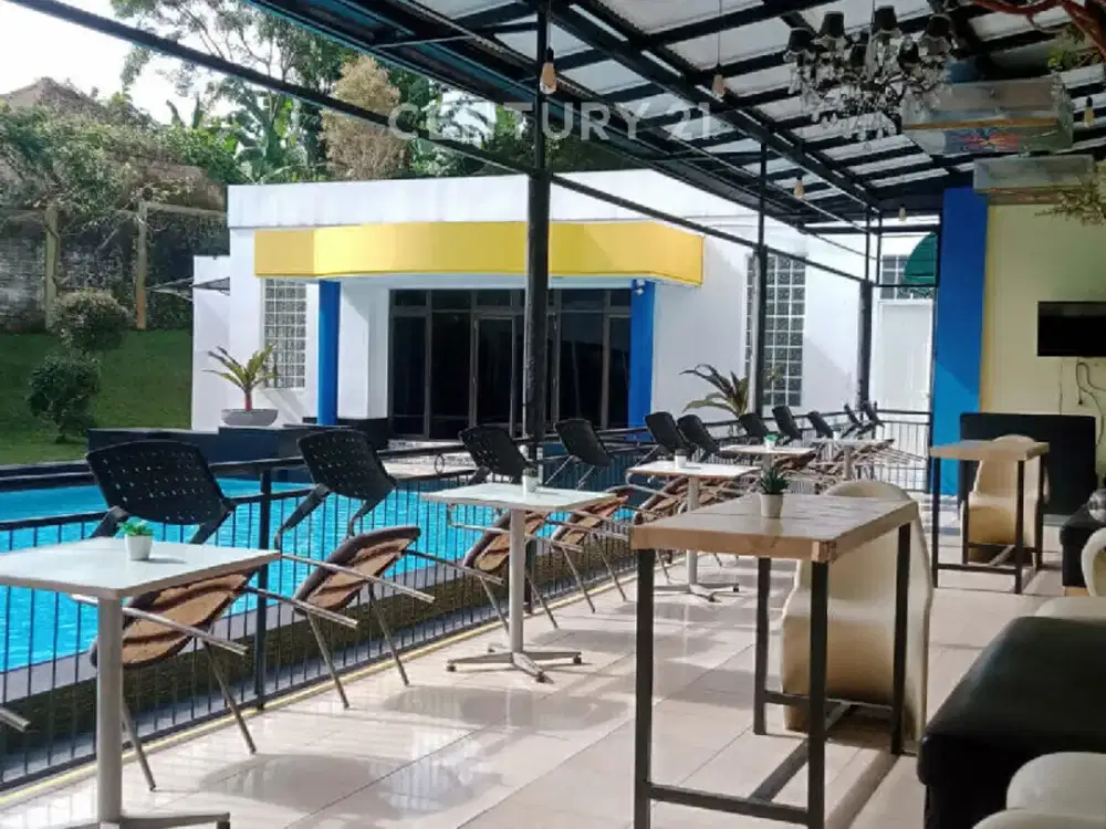 Hotel Setrategis Cisarua Bogor Luas Tanah 5.800 M2